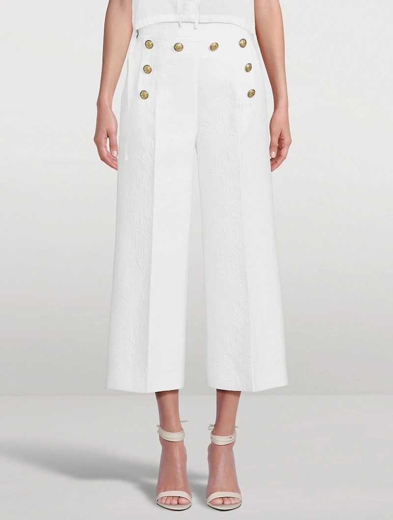 Nautical Jacquard Culottes