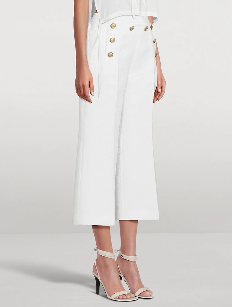 Nautical Jacquard Culottes