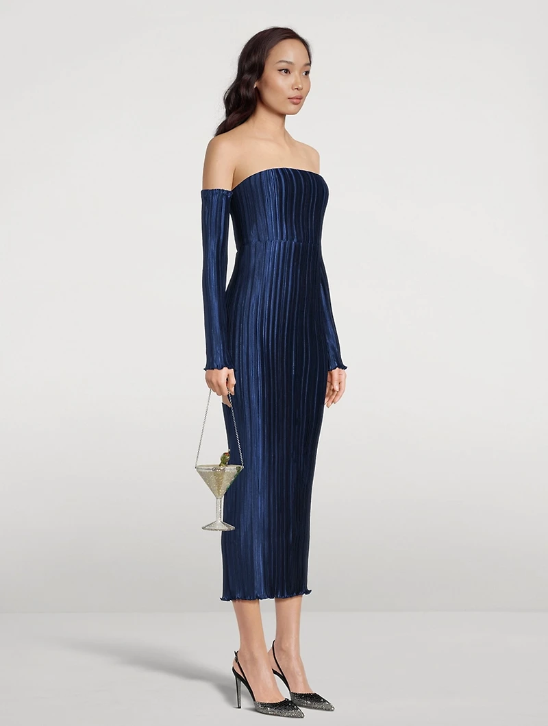 Gatsby Strapless Midi Dress