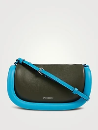 Bumper Colourblock Leather Shoulder Bag