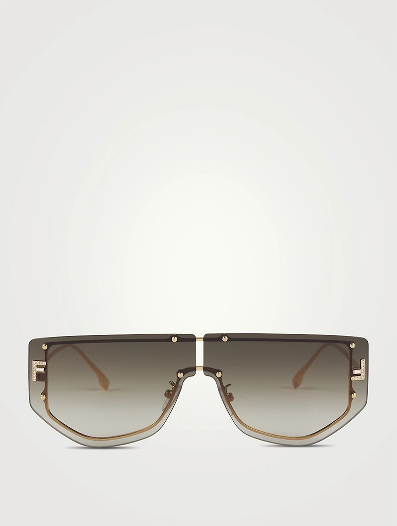 Fendi First Aviator Sunglasses