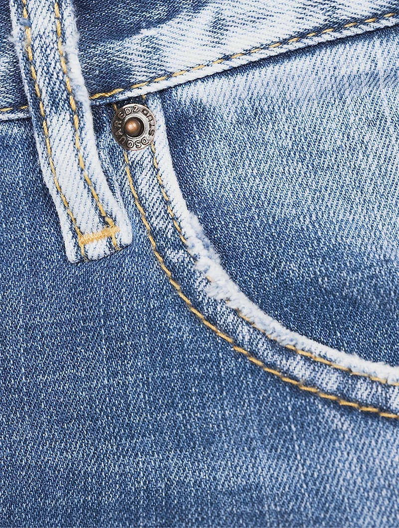 Distressed Skater Skinny Jeans