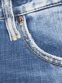 Distressed Skater Skinny Jeans