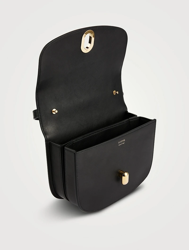 Tondo Leather Crossbody Bag