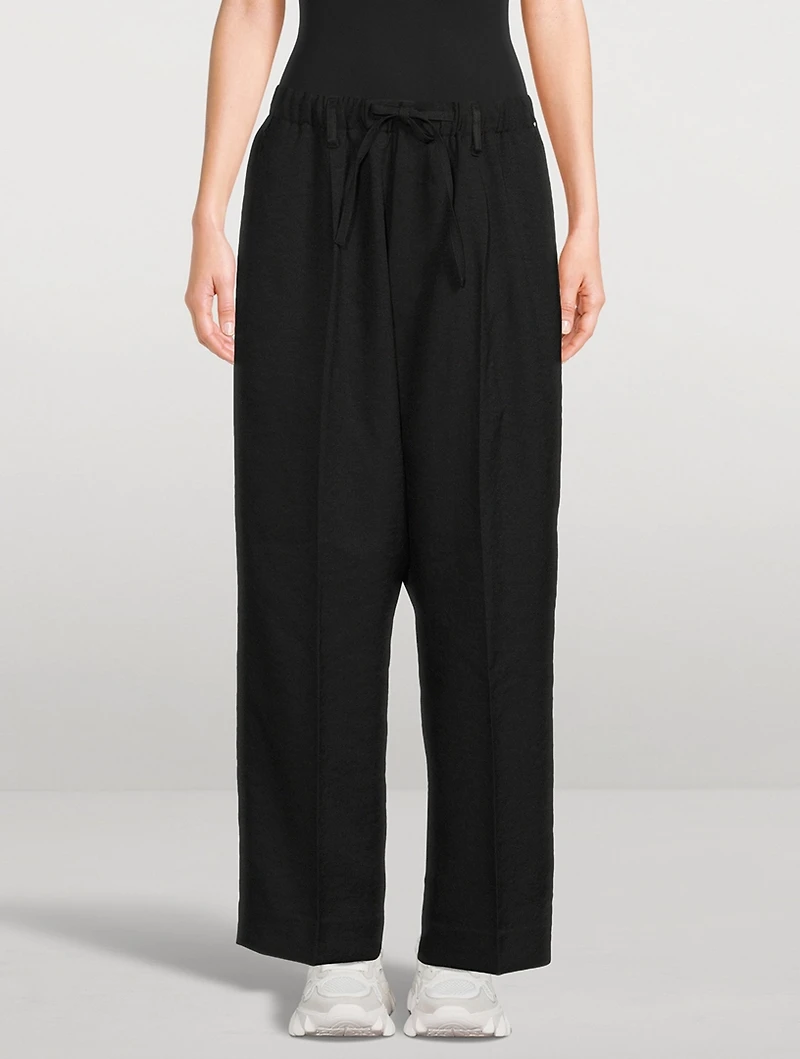 Sport Uniform Straight-Leg Pants