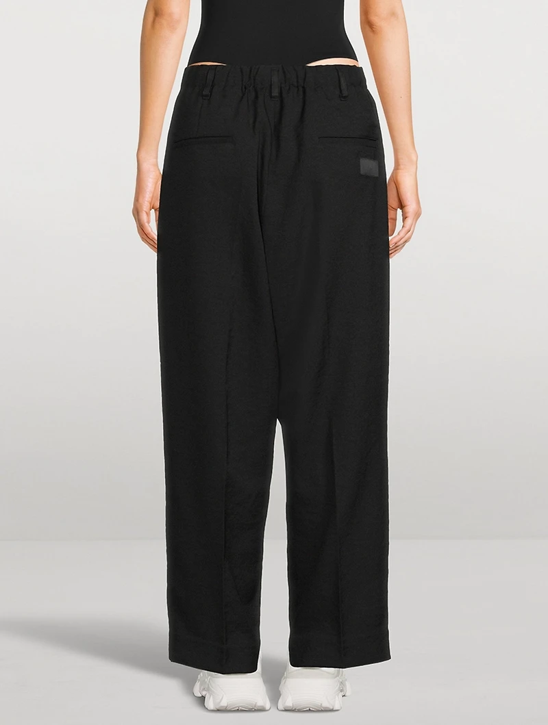 Sport Uniform Straight-Leg Pants