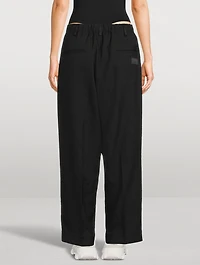Sport Uniform Straight-Leg Pants