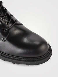Albie Leather Combat Boots
