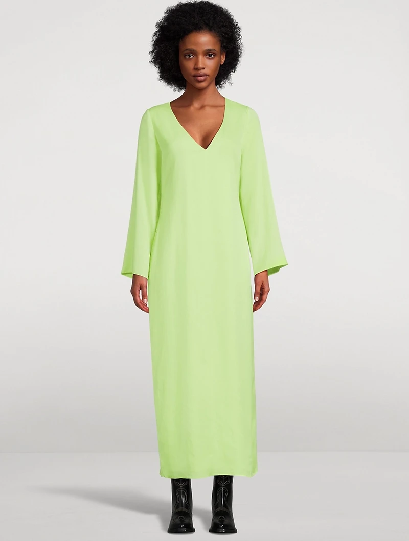 Naliyah V-Neck Midi Dress