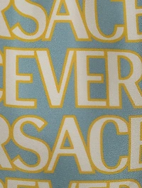 Silk Shorts Logo Print