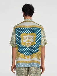 Versace Allover Silk Shirt