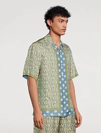 Versace Allover Silk Shirt