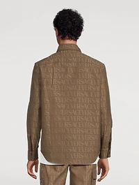 Allover Logo Overshirt