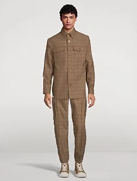 Allover Logo Overshirt