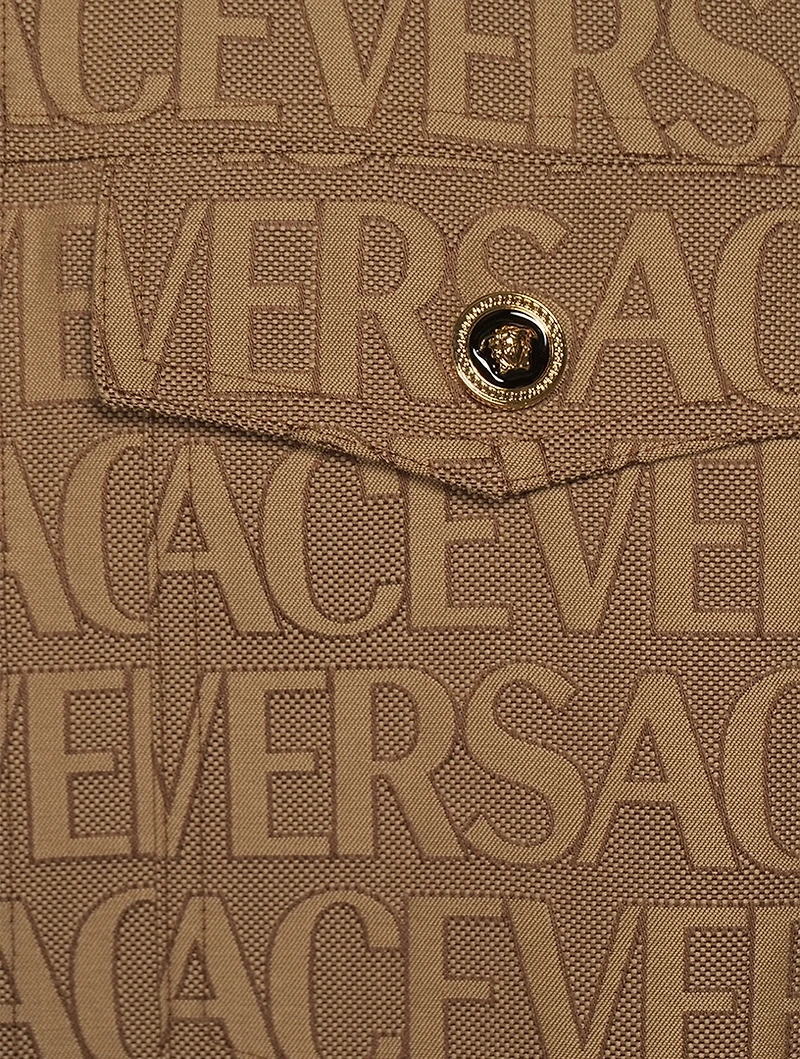 Allover Logo Overshirt