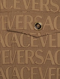 Allover Logo Overshirt