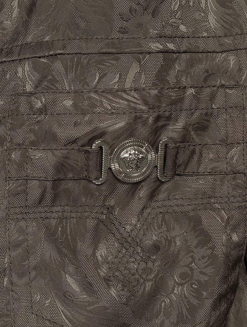 Barocco Silhouette Nylon Jacket