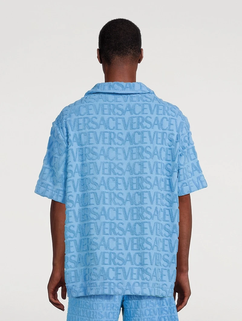 Towel Short-Sleeve Shirt