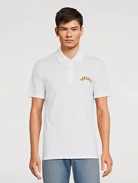 Seashell Baroque Logo Polo Shirt