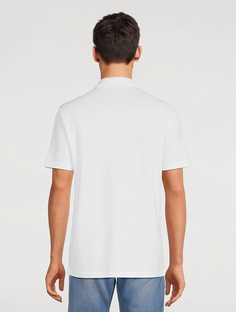 Seashell Baroque Logo Polo Shirt
