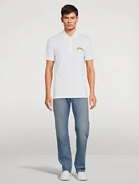 Seashell Baroque Logo Polo Shirt
