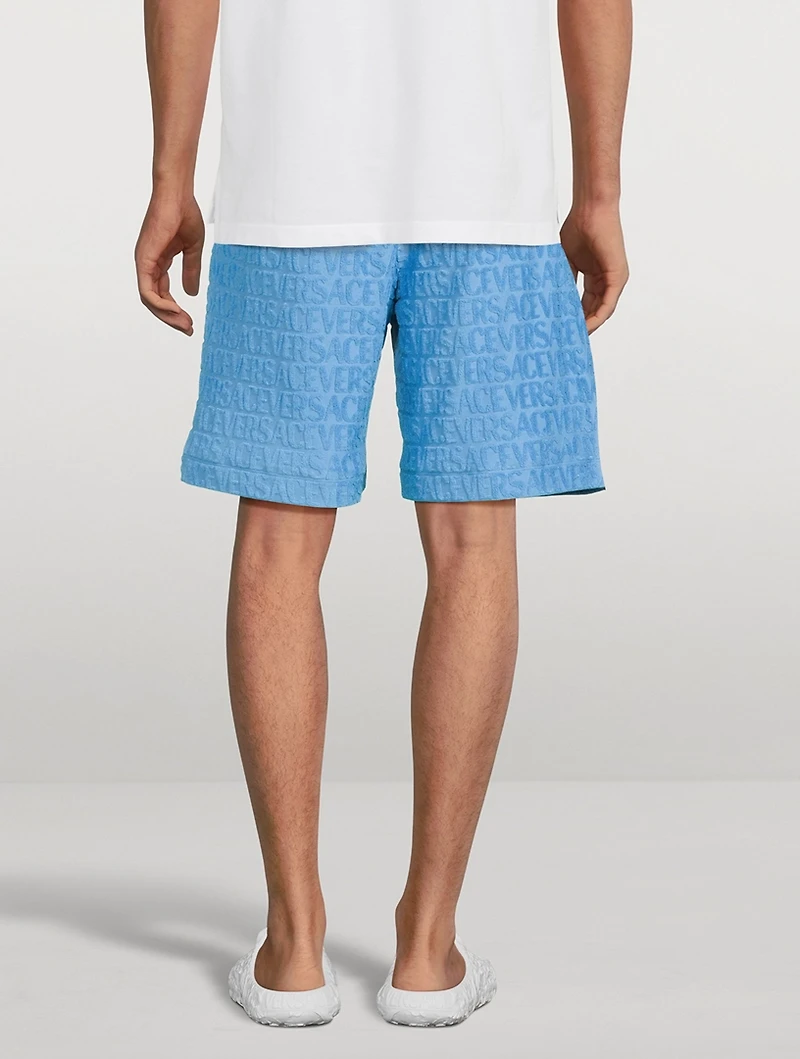 Towel Drawstring Shorts