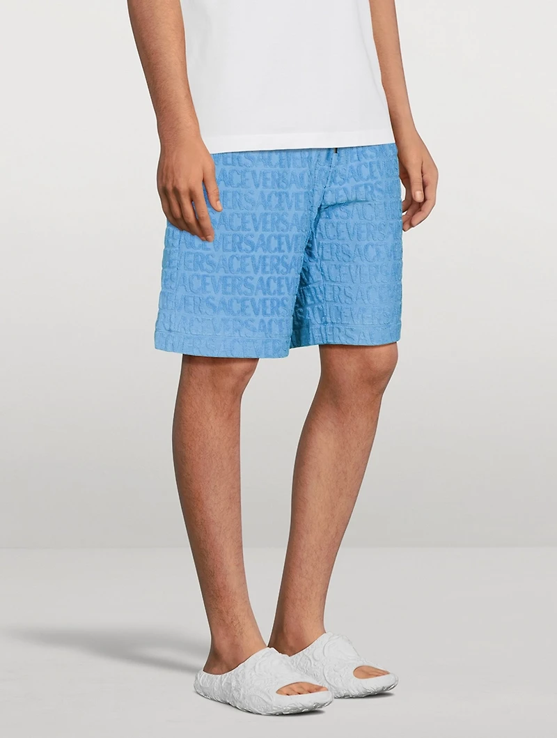 Towel Drawstring Shorts