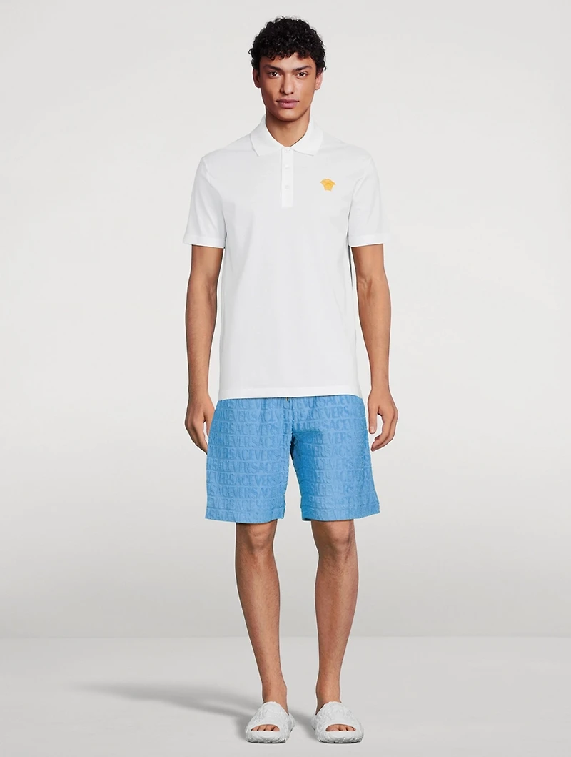 Towel Drawstring Shorts