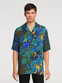 Short-Sleeve Shirt Wildflower Print