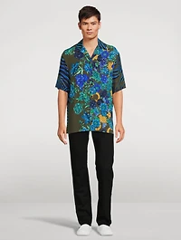 Short-Sleeve Shirt Wildflower Print