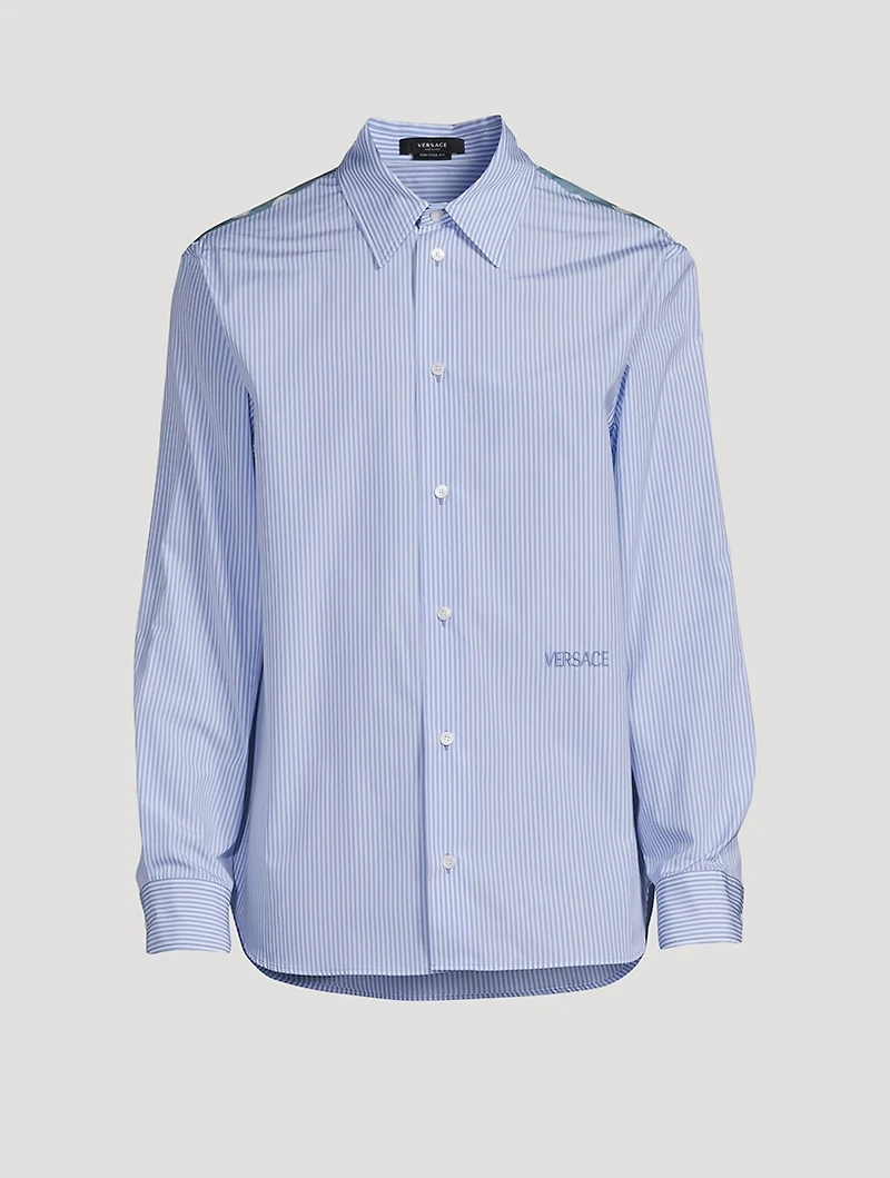 Striped Seashell Baroque Shirt