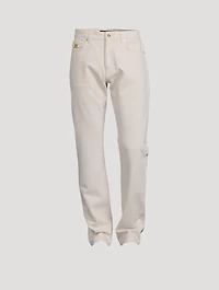 Medusa Biggie Straight-Leg Jeans