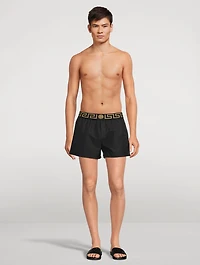 Greca Border Swim Shorts