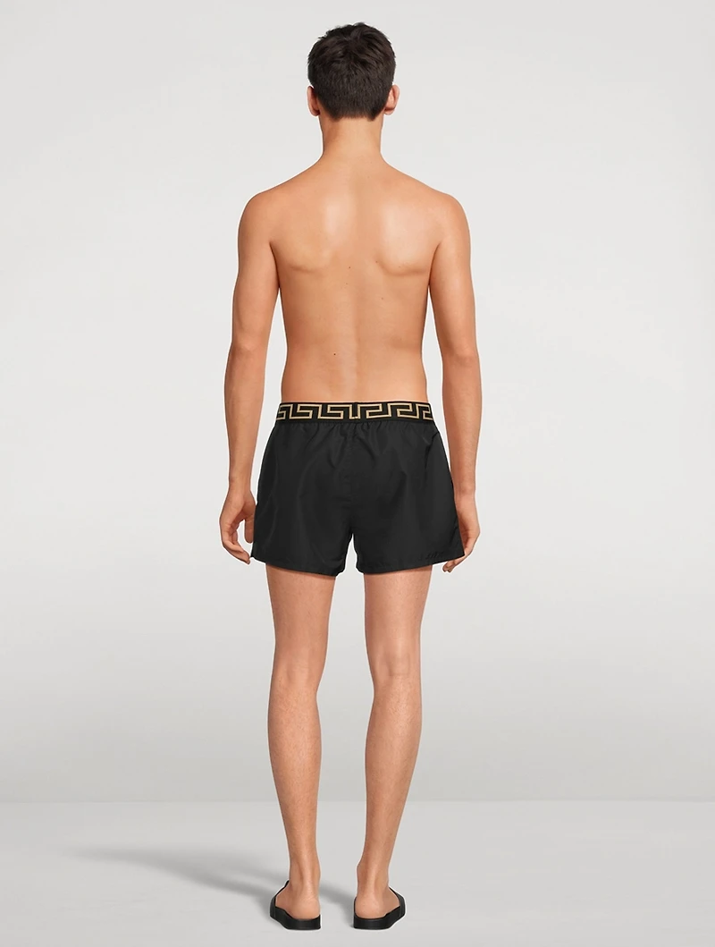 Greca Border Swim Shorts