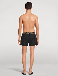 Greca Border Swim Shorts