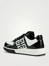 G4 Patent Leather Low-Top Sneakers