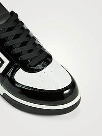 G4 Patent Leather Low-Top Sneakers