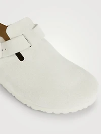 Boston Suede Clogs