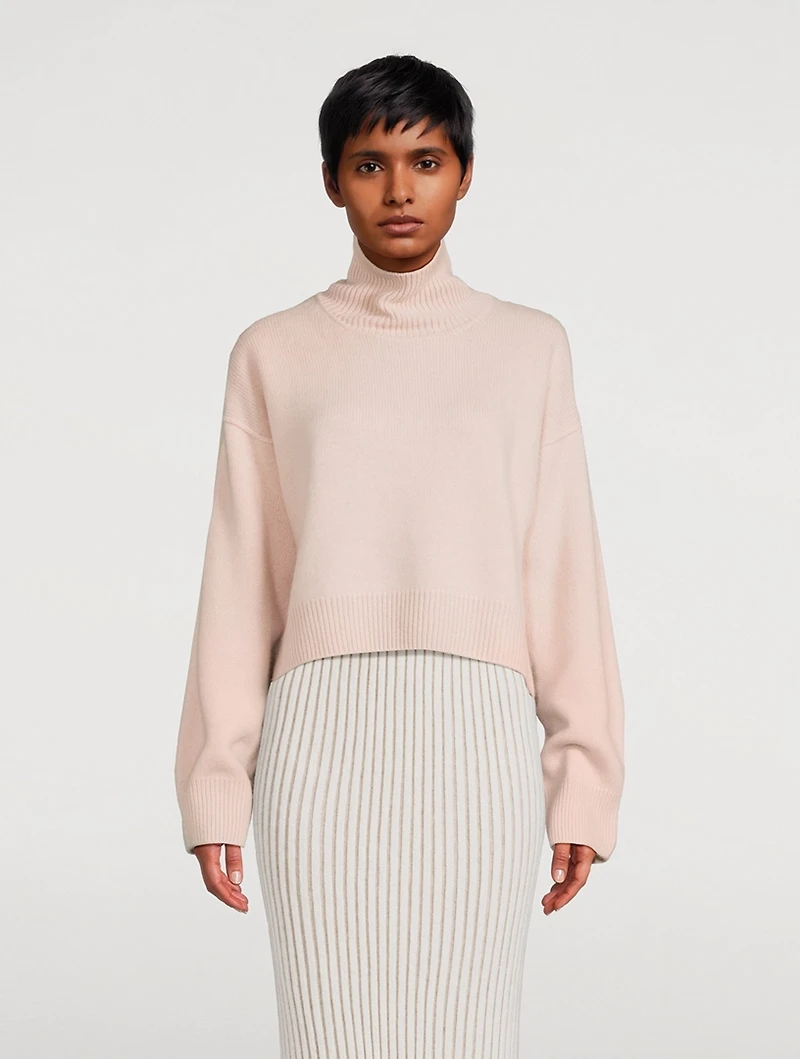 Cropped Oversized Sweater