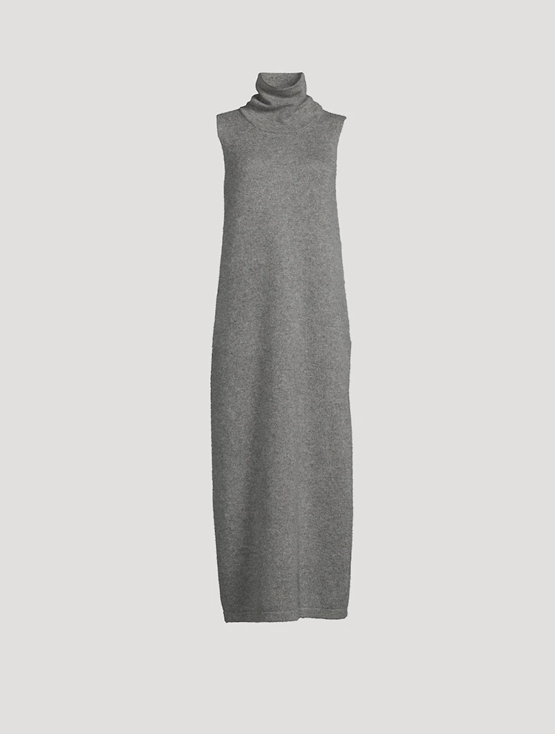 Cashmere Sleeveless Maxi Dress