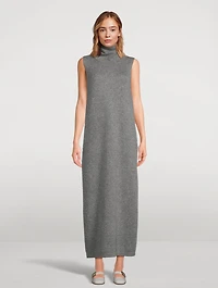 Cashmere Sleeveless Maxi Dress