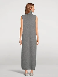 Cashmere Sleeveless Maxi Dress