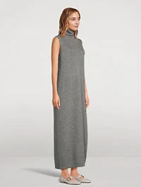 Cashmere Sleeveless Maxi Dress
