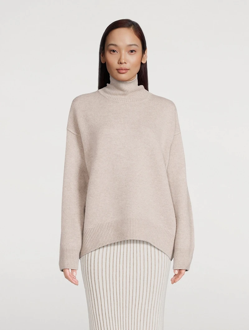 Cashmere Oversized Turtleneck
