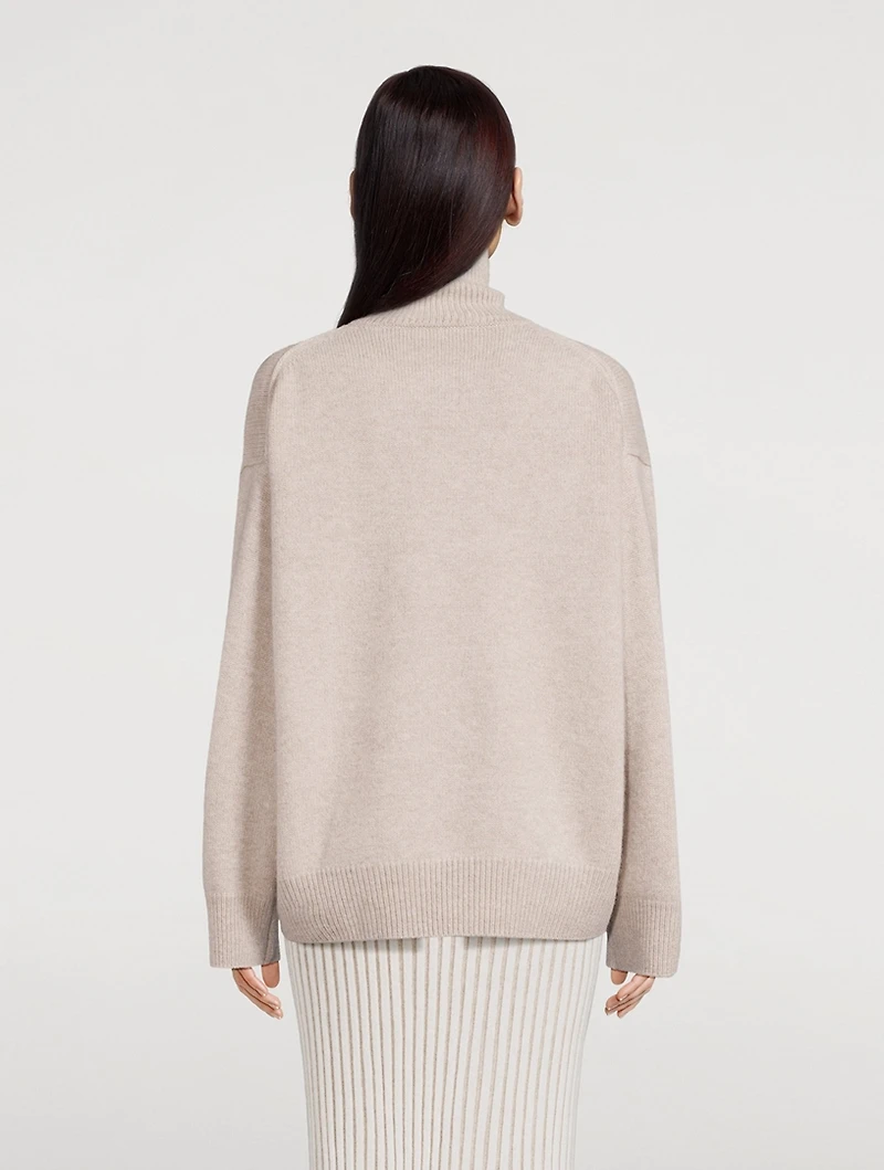 Cashmere Oversized Turtleneck