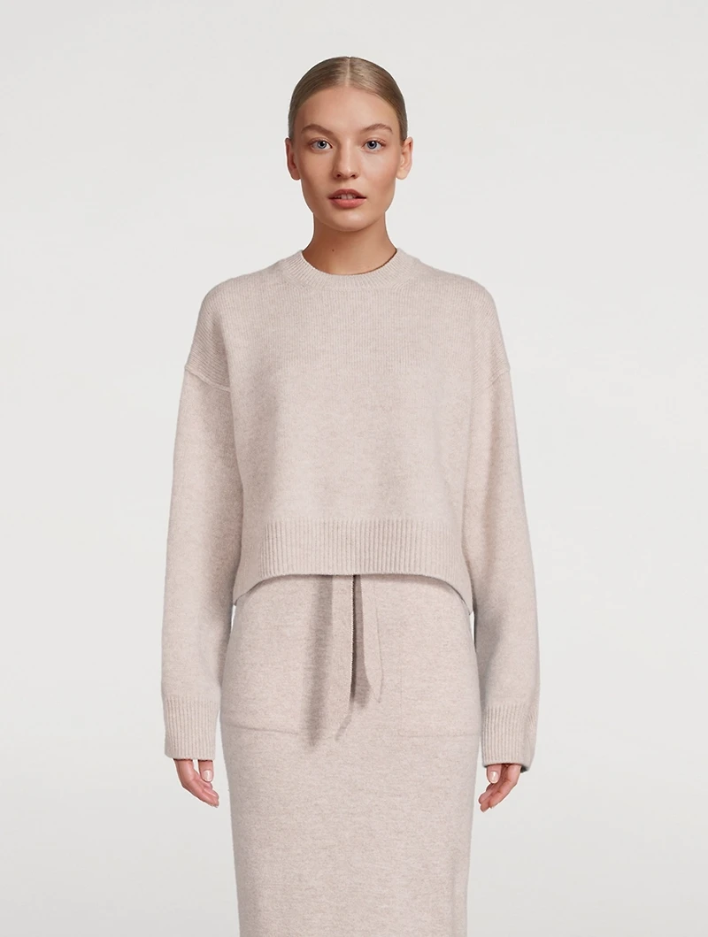 Cashmere Oversized Round Neck Sweater