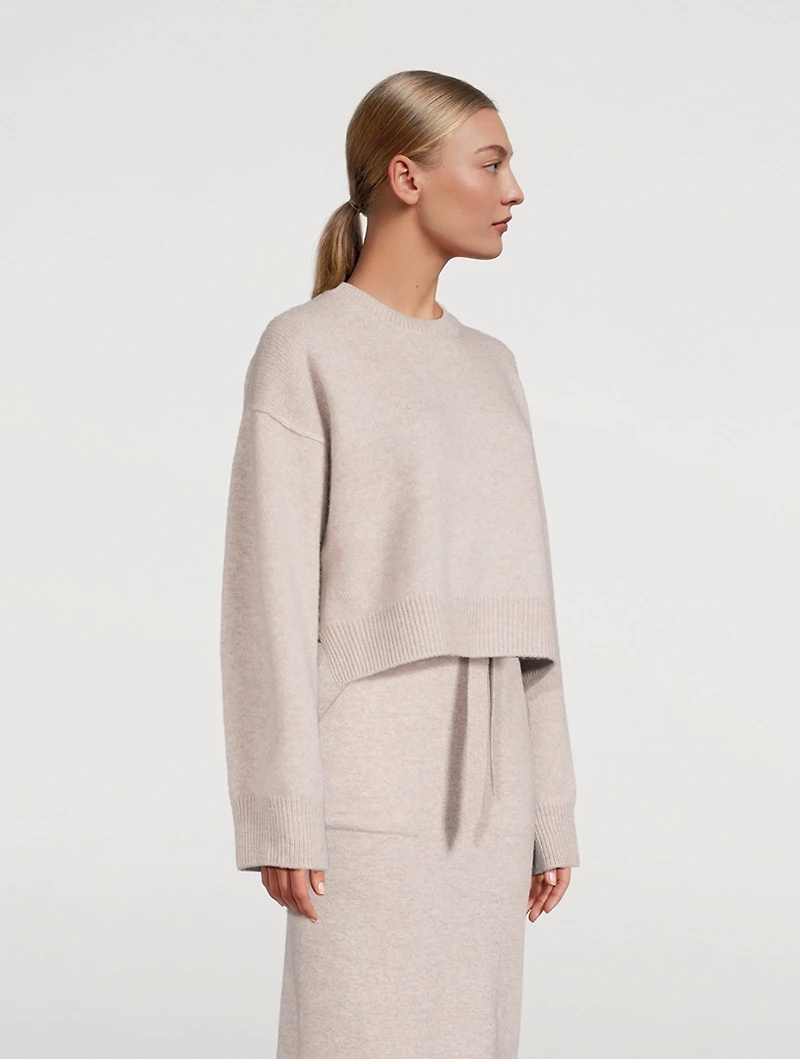 Cashmere Oversized Round Neck Sweater