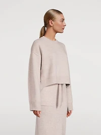 Cashmere Oversized Round Neck Sweater