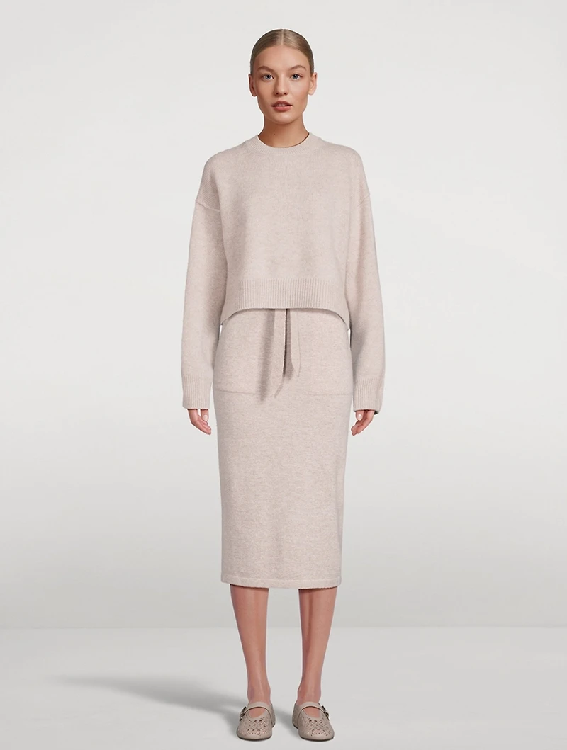 Cashmere Oversized Round Neck Sweater
