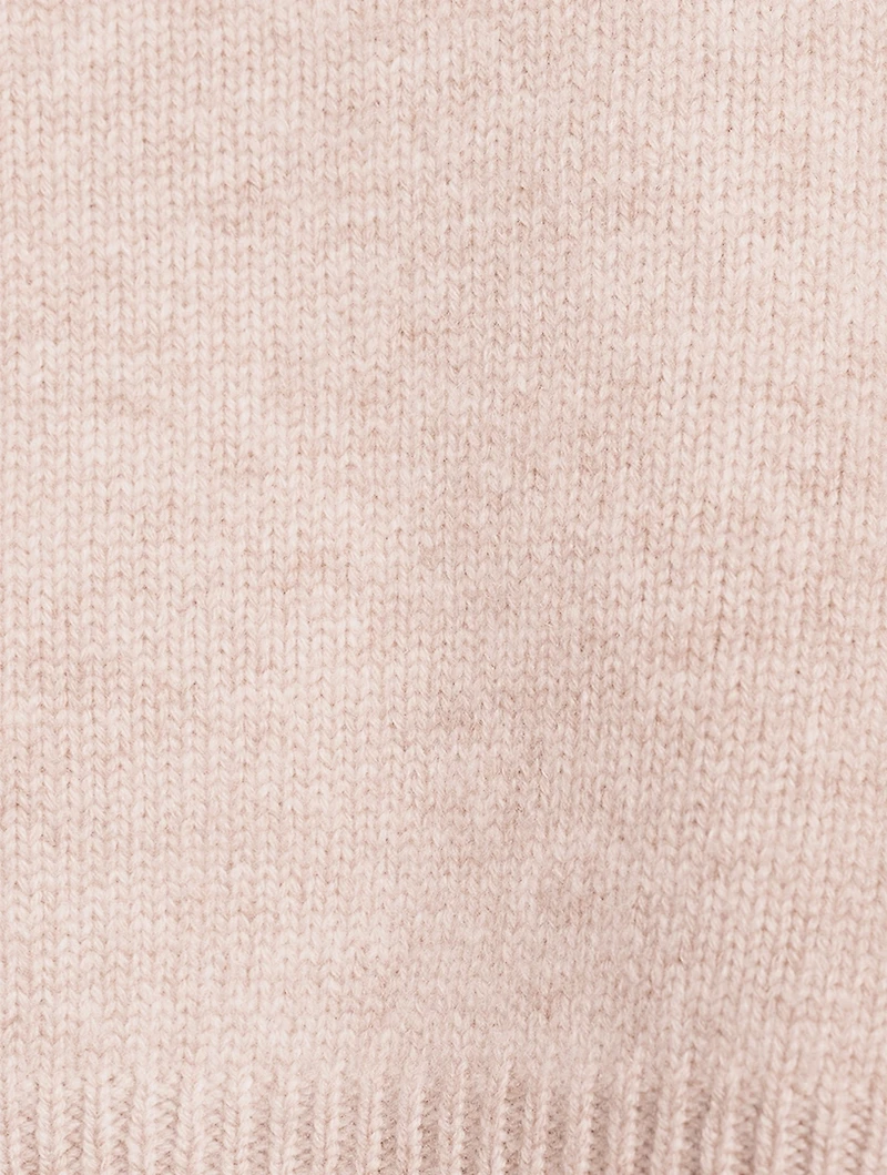 Cashmere Oversized Round Neck Sweater